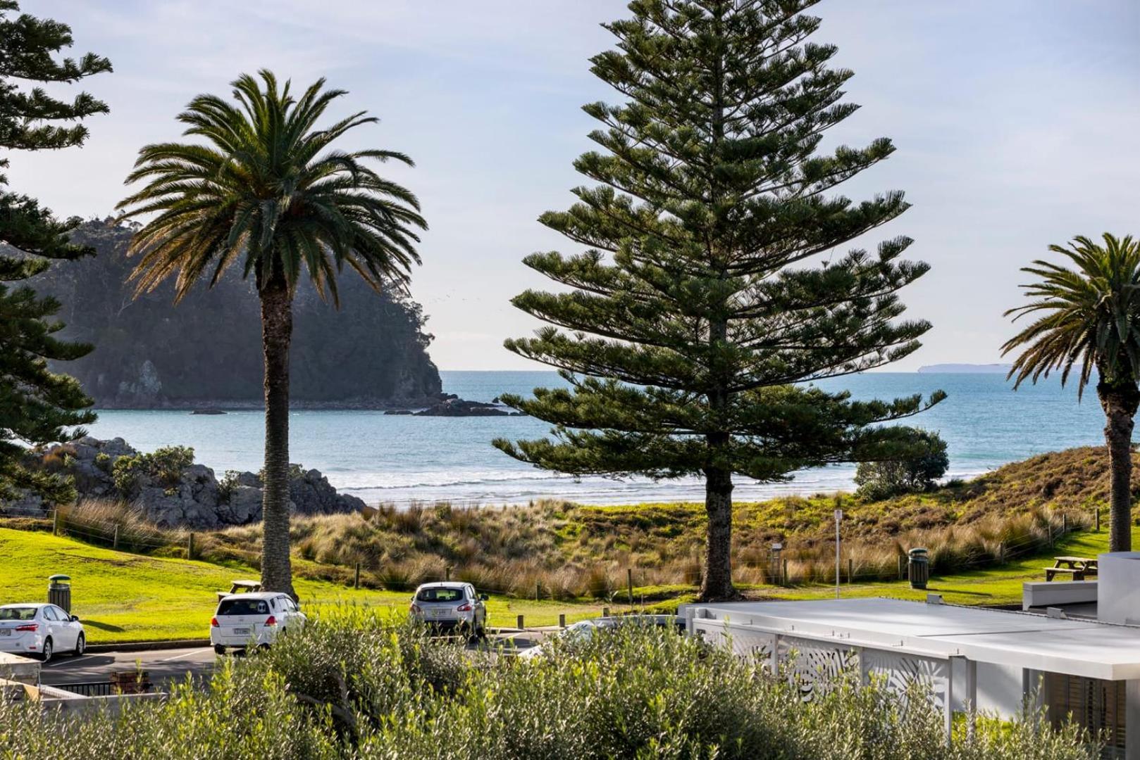 Pacific Escape - Downtown, Beach & Sea Views Mount Maunganui Exteriör bild